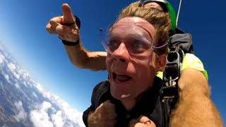 MIKE'S FIRST SKYDIVE