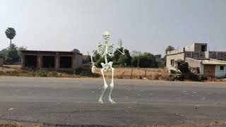 Skeleton Dance On Road