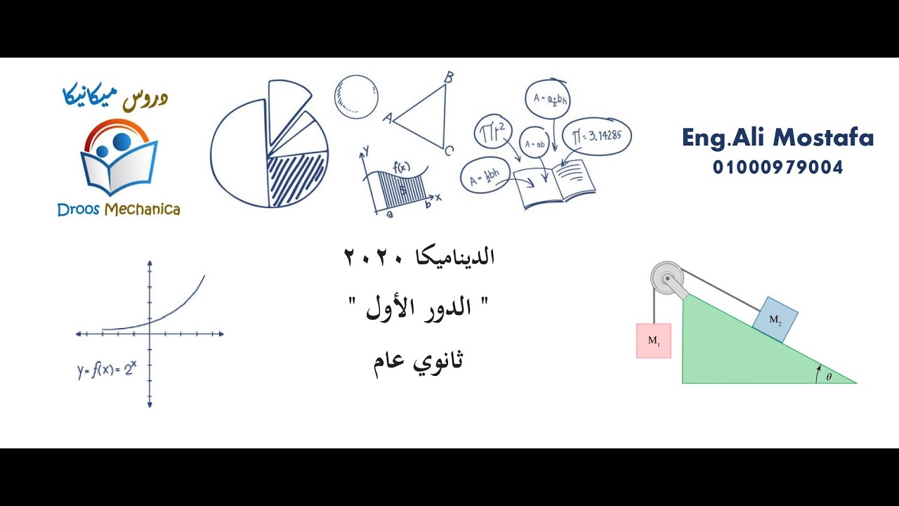 حل امتحان الديناميكا 2020 الدور الأول ثانوي عام