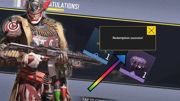 BRAND NEW garena Redeem code in call of duty mobile October 2021