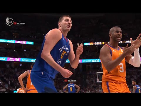 Chris Paul asking for a tech on Nikola Jokic and the ref agrees 😀 Nuggets vs Suns Game 3