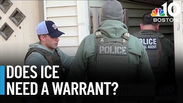 Does ICE need a warrant to make an arrest?