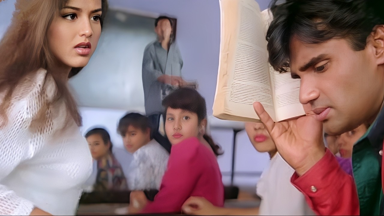 कॉलेज में लड़की को छेड़ना पड़ा भारी! 😡 Sunil Shetty | Gaddaar | Filmy Romance Action Scene