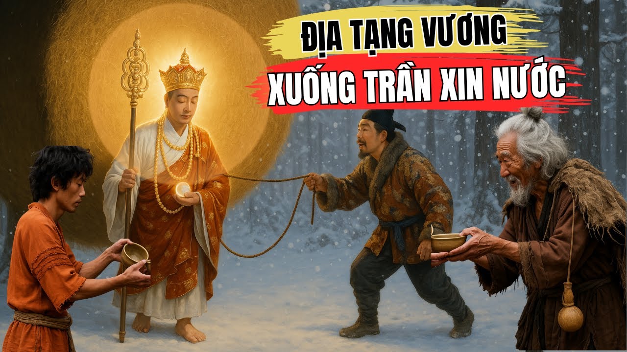 Chuyện Lạ: ĐỊA TẠNG VƯƠNG Xuống Nhân Gian THỬ LÒNG NGƯỜI Bằng Một Bát Nước! - Và Sự Thật ĐAU LÒNG