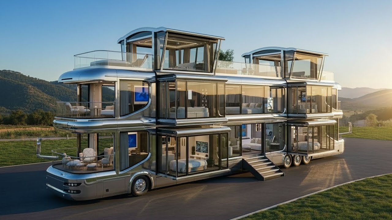 15 удивительных передвижных домов, которые изменят мир