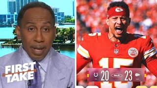 Download Lagu FIRST TAKE | Chiefs keep playoff hopes ALIVE - Stephen A. Smith on Mahomes \u0026 KC outlast Colts 23-20 MP3