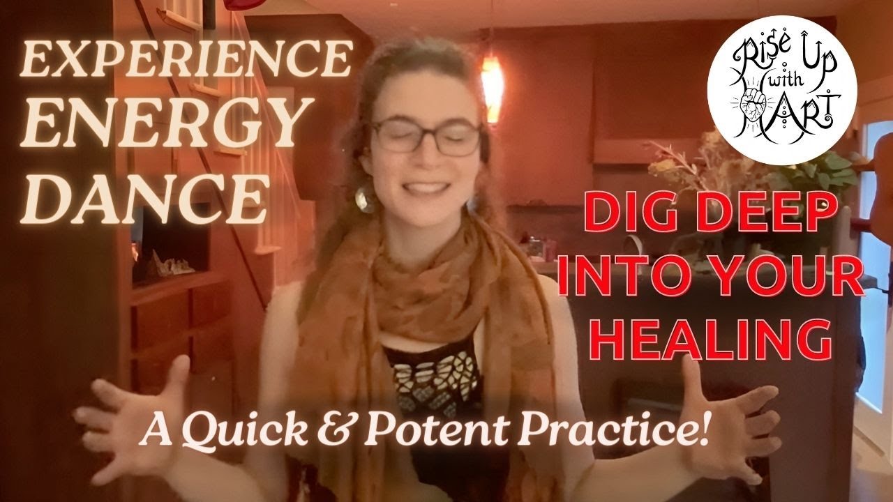 Dig Deep Into Your Healing - 3-minute Energy Dance Practice - YouTube