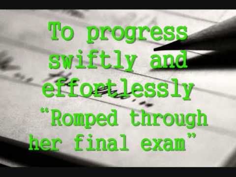 Definitions of 'Romp'