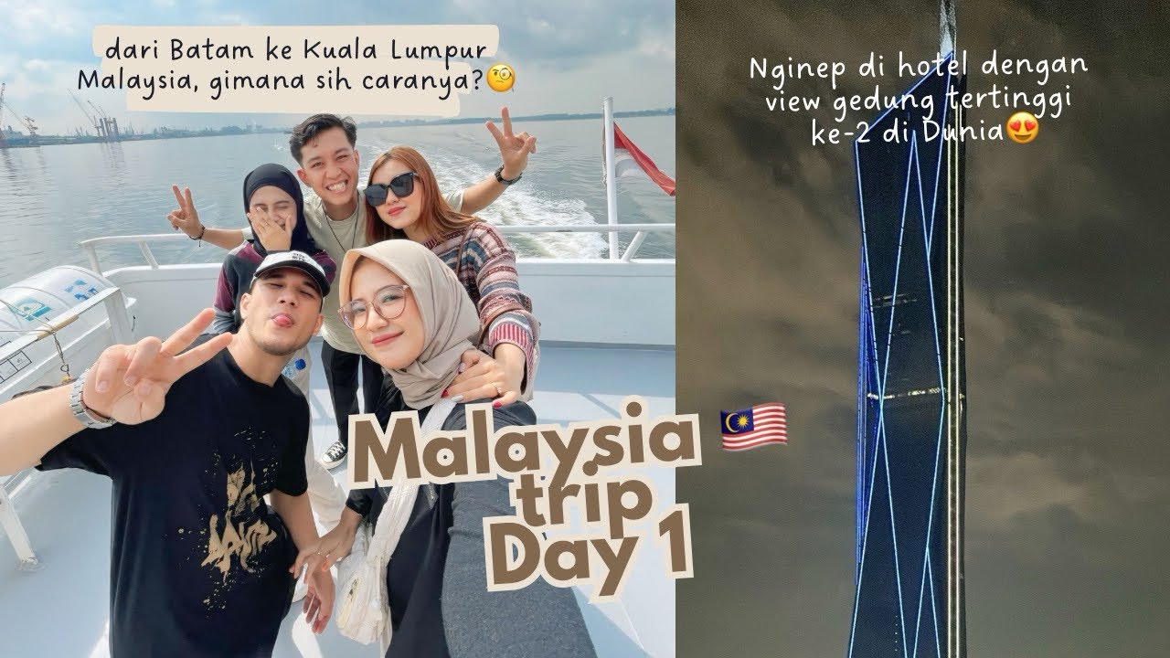 Pertama kali ke Malaysia?! Vlog Seru Jelajahi Kuala Lumpur & Street Food Gila Enak!