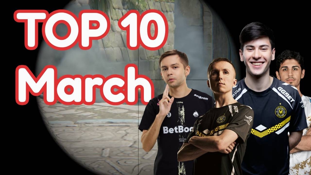 CS2 TOP 10 Pro Players of March 2025