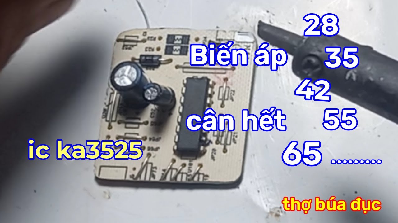 Dao động ka3525 từ ups tg500 - YouTube