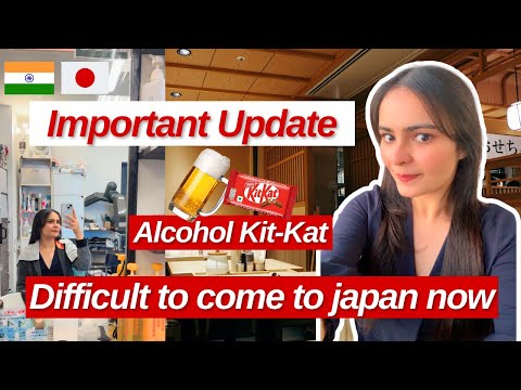 Important Update | Alcohol Kit-kat | Indian In Japan