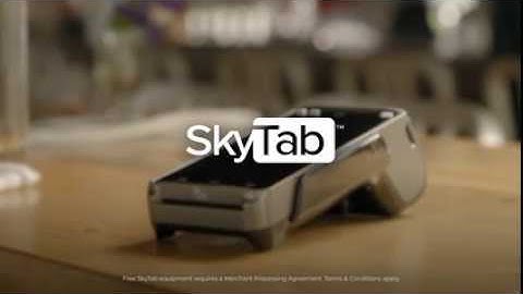 SkyTab Pay at the Table