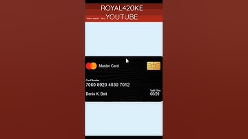 Credit card design using HTML and CSS