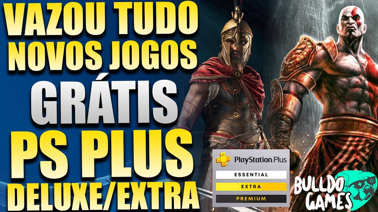 Vazou Tudo?! JOGOS GRÁTIS PSN PLUS EXTRA DELUXE OUTUBRO 2023! Só JOGÃO !!!  