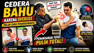 CEDERA BAHU KARENA OVERUSE INILAH CARA PENANGANANYA