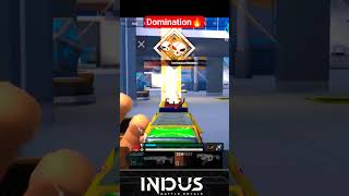 1 vs 4🔥Pure Domination #indus #shorts #indusgame