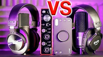 Everything You Need To Start Recording At Home NOW! | Scarlett Studio Pack VS Evo Recording Bundle