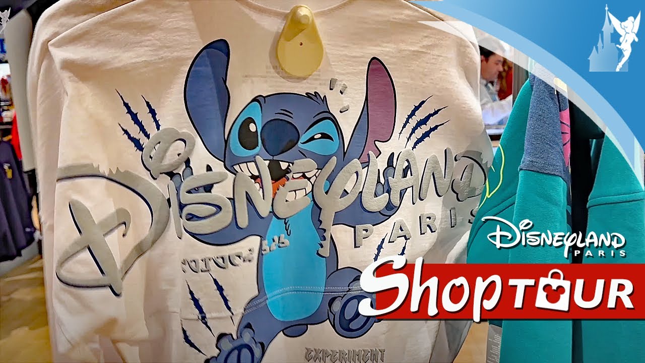 👜  Disneyland Paris SHOP TOUR | Disney Fashion in Disney Village February 2024