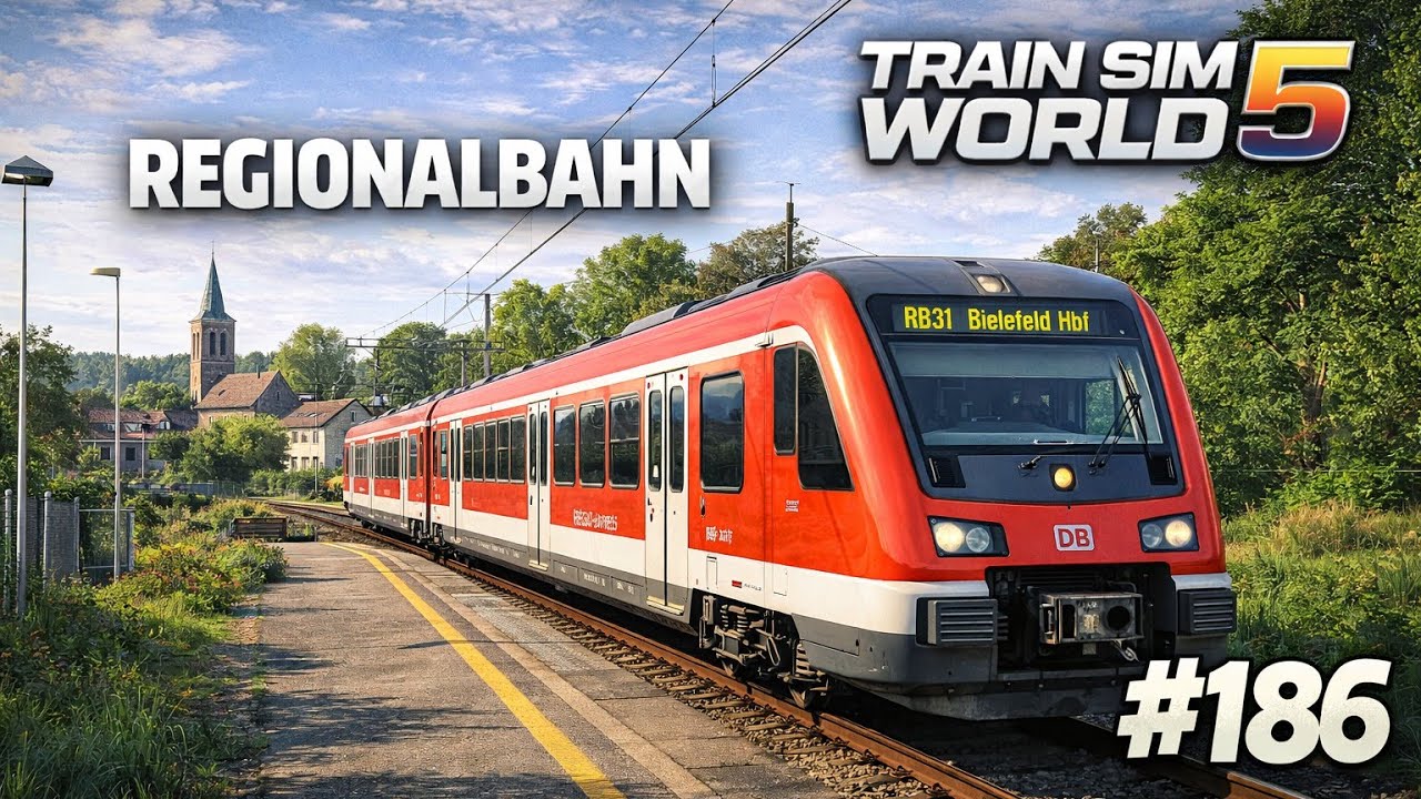 🎮 Let's Play – Train Sim World 5 #186 – REGIONALBAHN zwischen Dorfkirche und Sommergleis [Deutsch]
