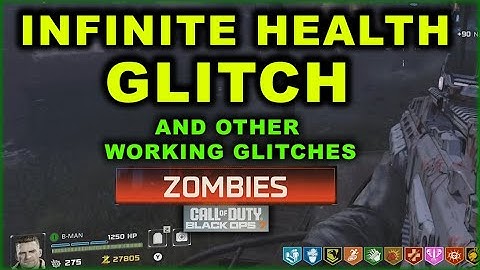 BO7 Zombies Glitch: Infinite HP glitch, god mode glitch pile up glitch, camo glitch, xp glitch