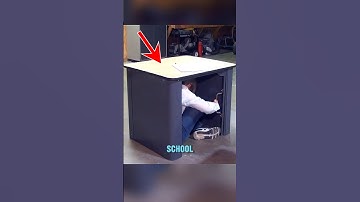 School Desk to Protect Students