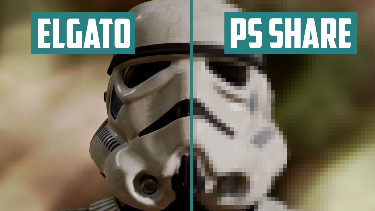 Elgato Vs Playstation Share! | Graphics Comparison |  Star Wars Battlefront and Battlefield 1