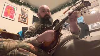 We wish you a merry Christmas mandolin instrumental