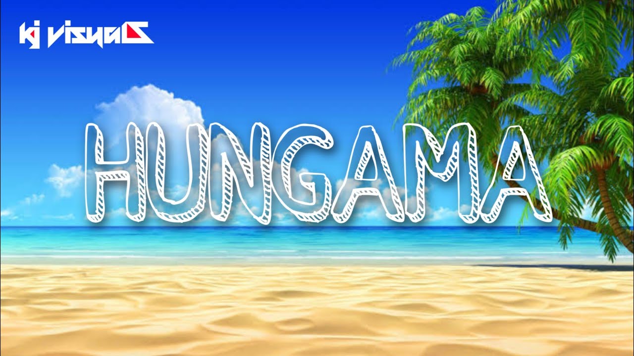 HUNGAMA THE  REAL CELEBRATION FEAT DJ MARK | Nahar Visual Studio | KJ VISUALS