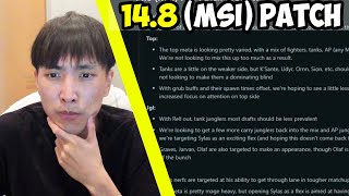 Baron and Voidgrubs Changes Incoming | Doublelift's Thoughts on the 14.8 MSI Patch Preview