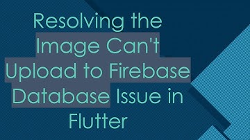 Resolving the Image Can