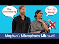 Meghan markles cringy microphone mishap princess eugenies podcast and more royal babies