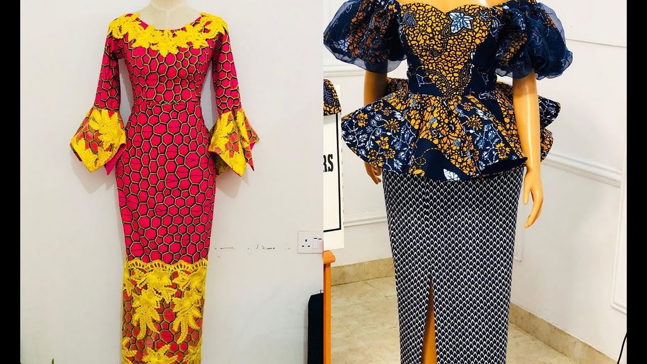 flare ankara dresses