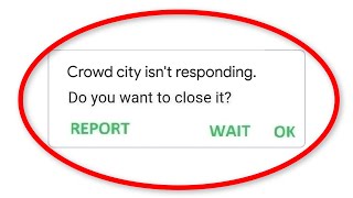 How To Fix Crowd City App Is Not Responding Error Android & Ios -Fix Crowd City App Not Open Problem screenshot 2