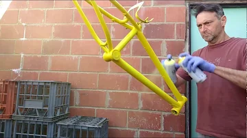 How to - Paint a bmx bike
