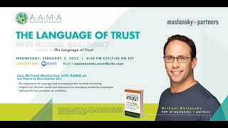 Celebrity The Language of Trust with Michael Maslansky (Choose The Right Marketing Message For Your Audience) Profile