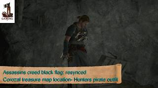 Assassins creed black flag Corozal treasure map location Pirate hunter outfit screenshot 4