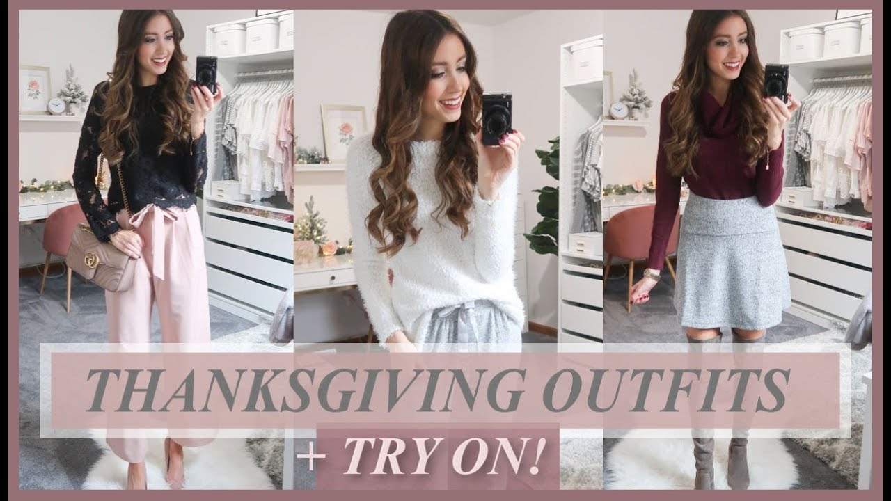 thanksgiving 2018 outfits
