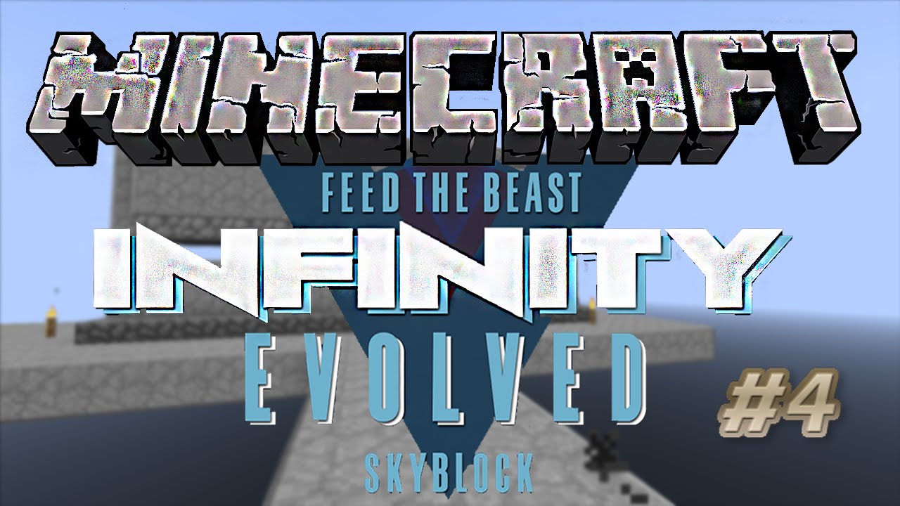 Minecraft FTB INFINITY SKYBLOCK! Lets Play Tutorial Series Episode 4 ...