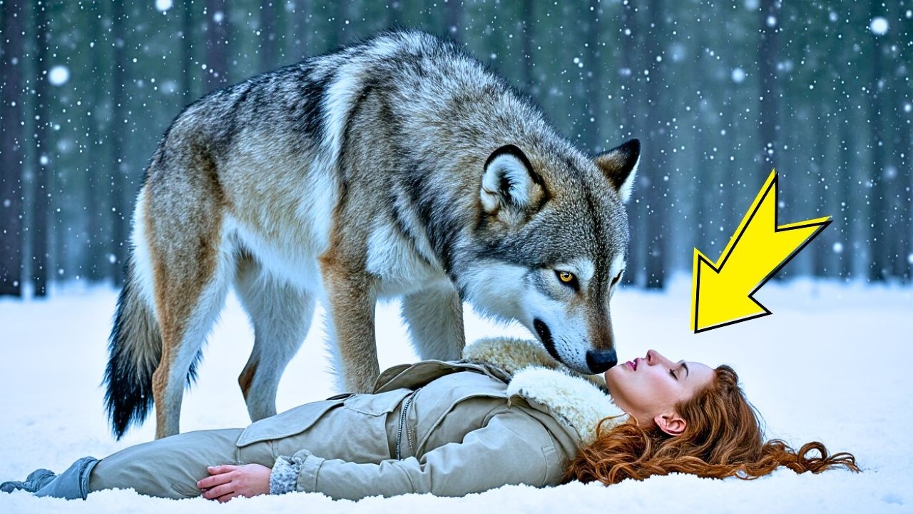 ВОЛК УВИДЕЛ ЕЁ В ОВРАГЕ БЕЗ СОЗНАНИЯ… И ПРИВЁЛ ТОГО, КТО СПАСЕТ ИЛИ ПОГУБИТ