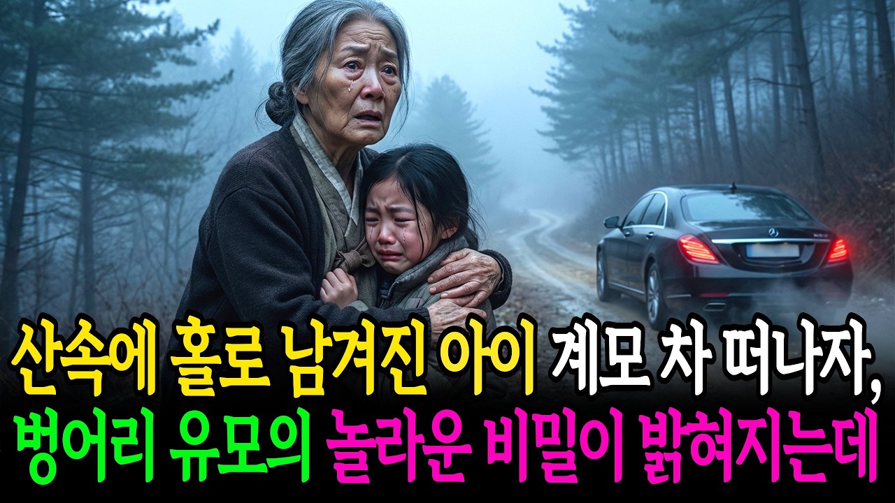 산속에 버려진 아이와 유모, 새엄마의 차가 떠나자 유모는 그동안 숨겨두었던 재벌가의 충격적인 비밀을 밝히는데 | 노후사연 | 감동사연 | 인생사연 | 사연라디오 | 시니어사연