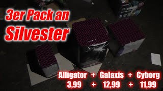 Alligator + Galaxy + Cyborg 3-pack on New Year's Eve Escalation
