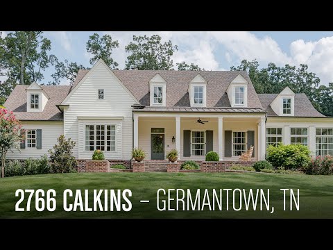 2766 Calkins Cove, Germantown, TN home video tour