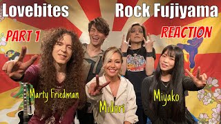 Lovebites - Rock Fujiyama Interview (Reaction) Pt 1| Midori
