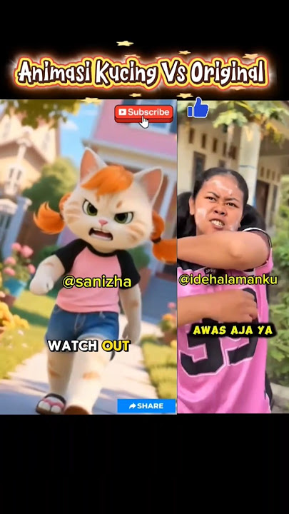 Sound Horeg Udin berisik 🤬 #kucing #animasi #sanizha #soundhoreg #lucu #udin #kocak #ngakak #comedy