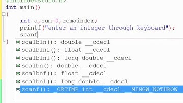 C Programming Bangla Tutorial -19- using loop find sum of digits