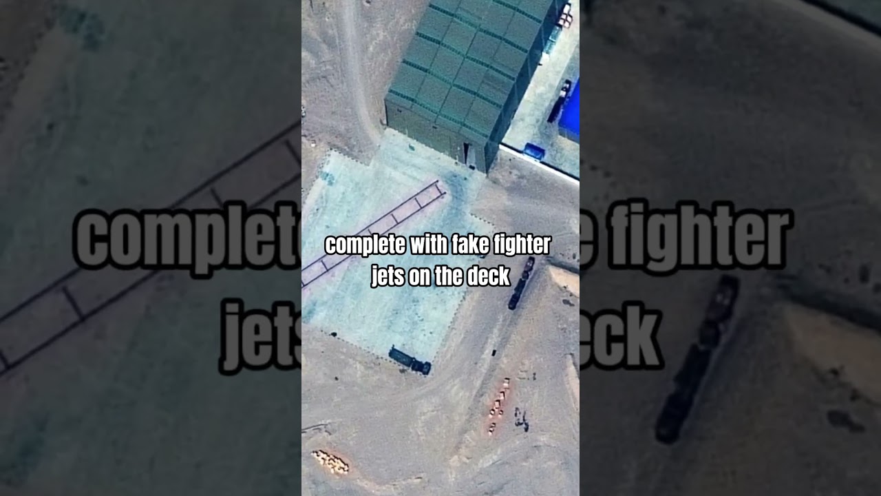 Why China Built a Fake US Aircraft Carrier