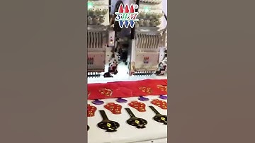 Laser  Sequence Multi Head with Embroidery Machine | Full video Link in Description