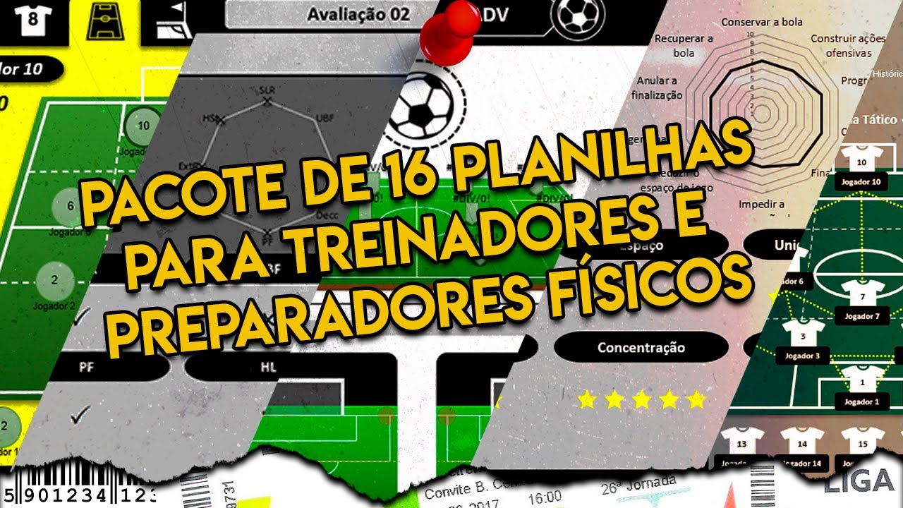 Planilha de treino para melhorar o condicionamento no futebol