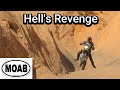 Hell's Revenge, Trail #5 Moab Motorcycle trail guide #ktm 300xcw